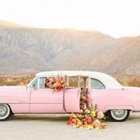 Outubro Rosa - carro dos noivos - 1