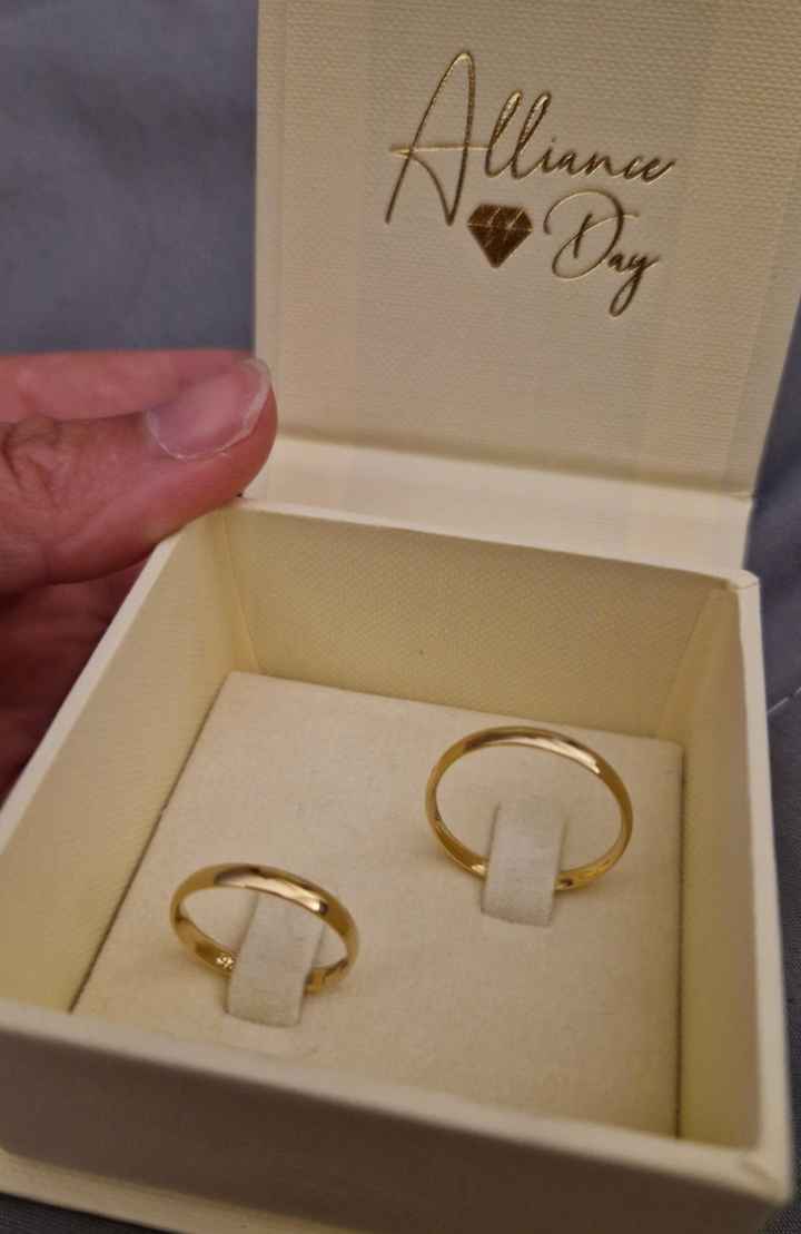 Já temos alianças. 💍 - 1