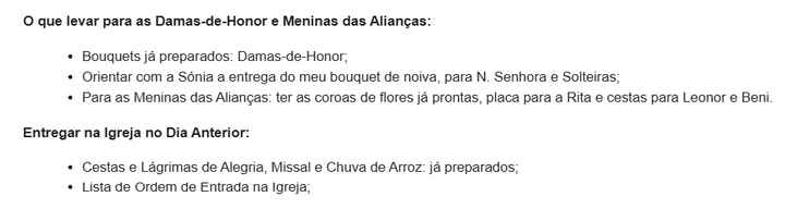 Check-list: Noivas que se preparam no Hotel - 3