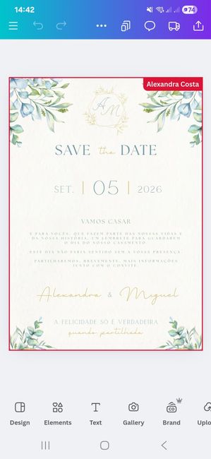 Save The Date - Atualizado 2