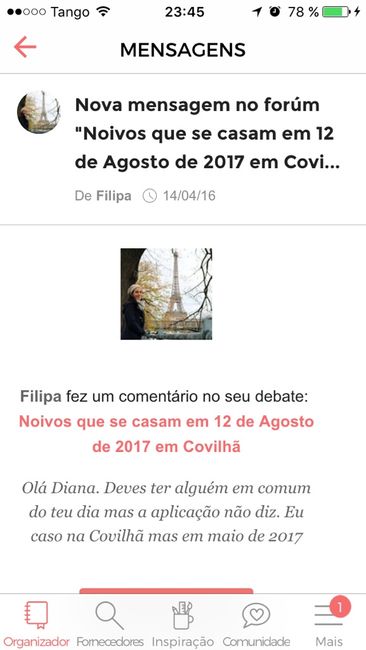 Noivos que se casam em 12 de Agosto de 2017 em Covilhã - 1