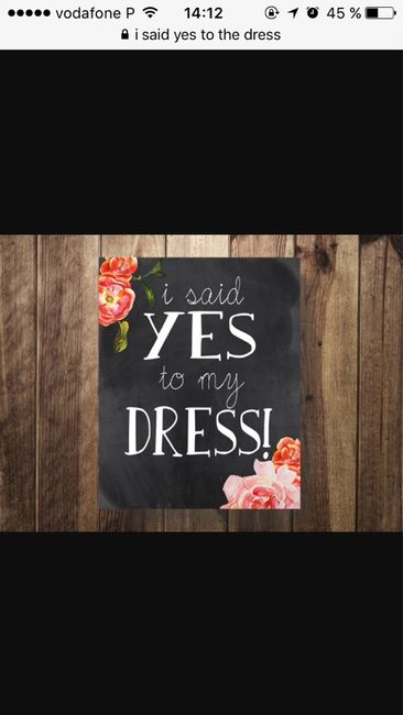 I said yes to the dress :) - 1