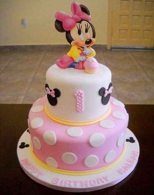 Baby Minnie Cake