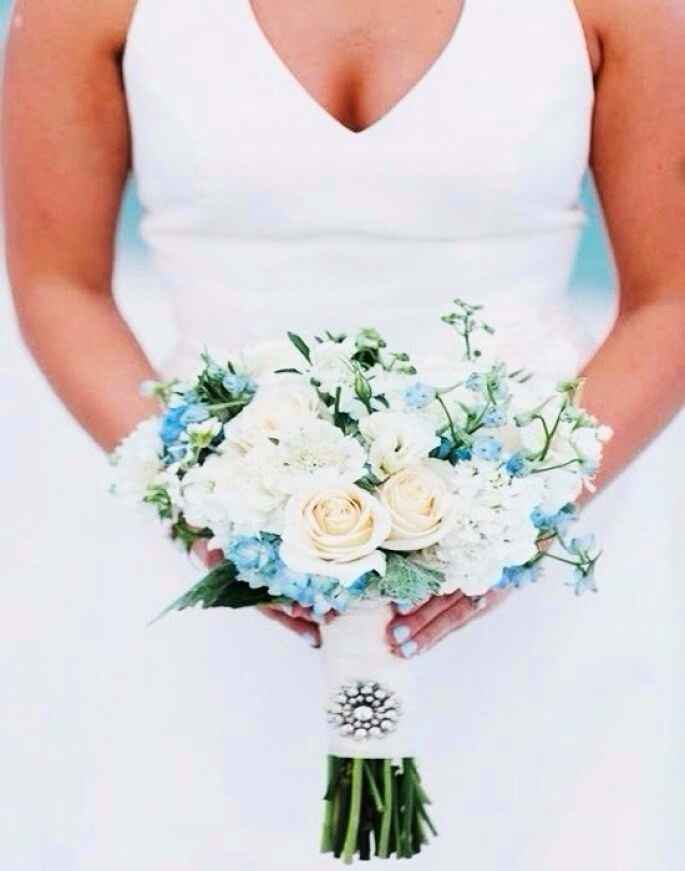 bouquet azul