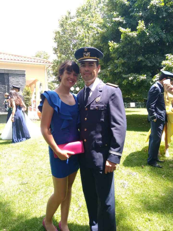 Qual foi o último casamento a que foram? - 1
