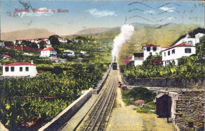 Postal Elevador do Monte