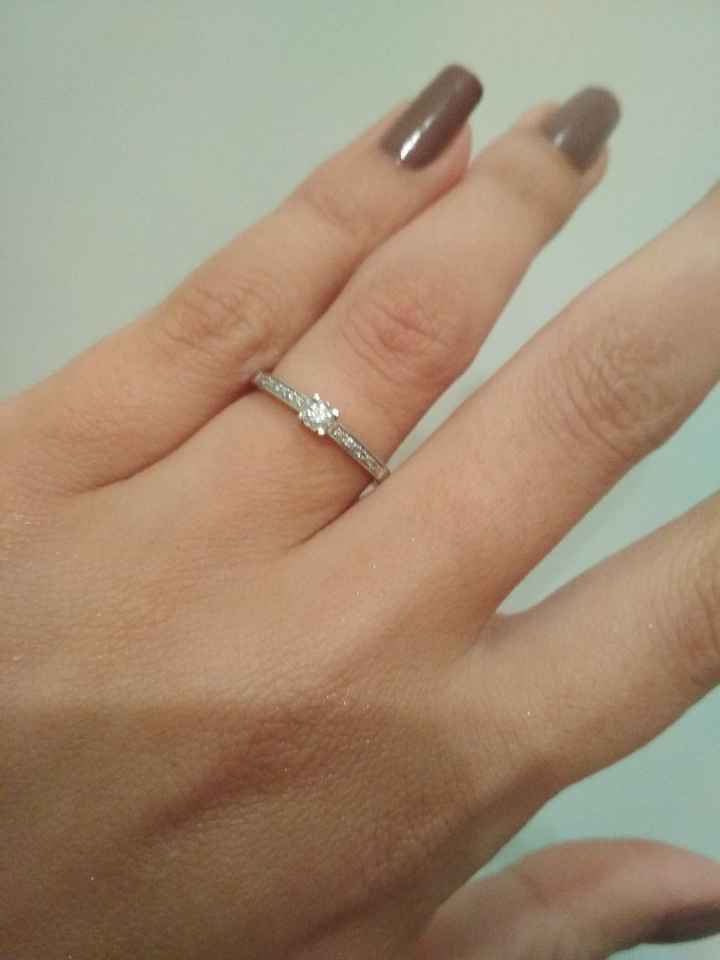 DESAFIO: partilha o teu anel de noivado! 💍 - 1