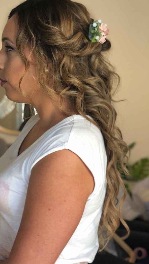 Prova de penteado e maquilhagem - 3