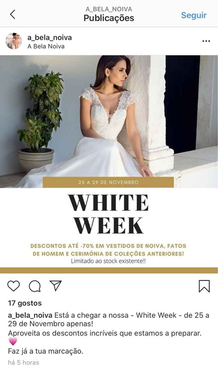 Desconto no vestido de noiva - 1