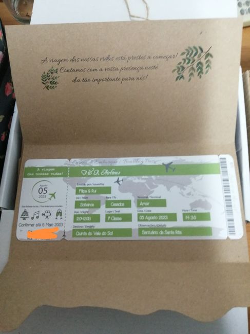 O amor é cego: Vota pelo teu convite! 2