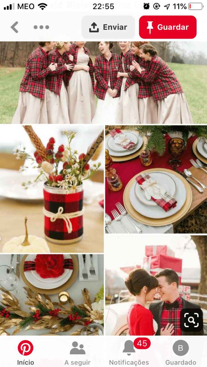 Cor para o casamento vermelho e verde, que acham? - 2