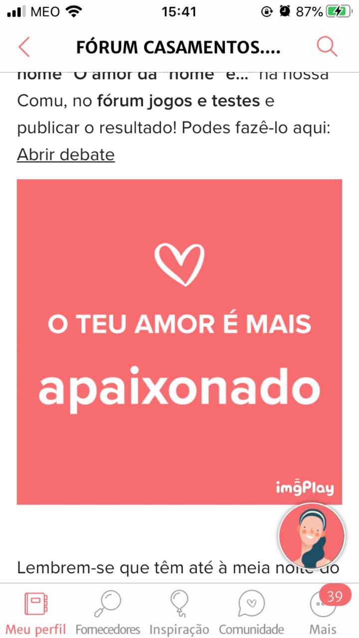 o amor da Ritinha é... - 1