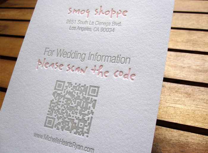 qr Code em Casamentos - 1