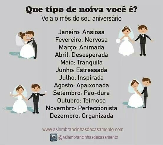 Que noiva do mês és??? - 1