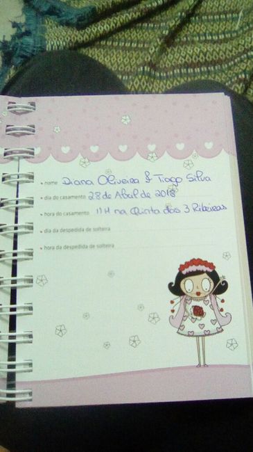 Diario da noiva - 2
