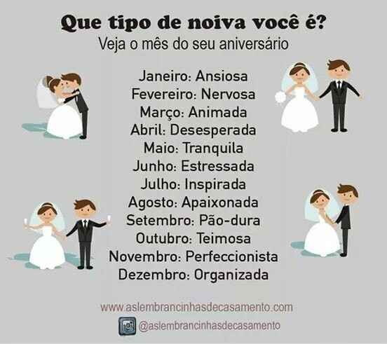 Que noiva do mês és??? - 1