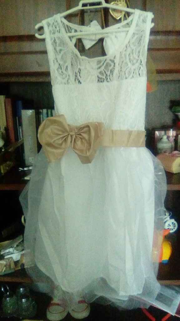 Vestido menina das alianças check - 1