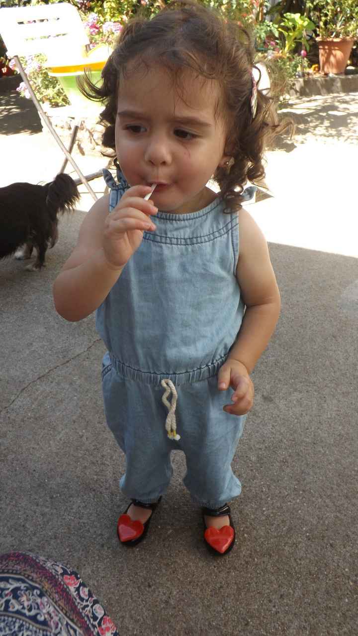 Matilde com 2 anos