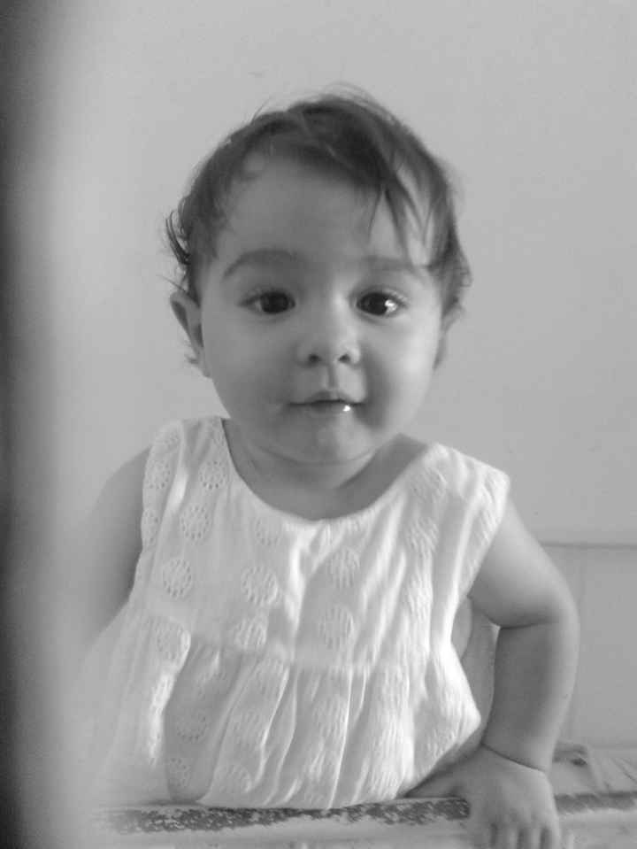 Matilde com 1 ano