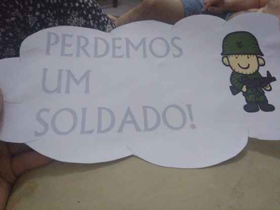 perdemos um soldado