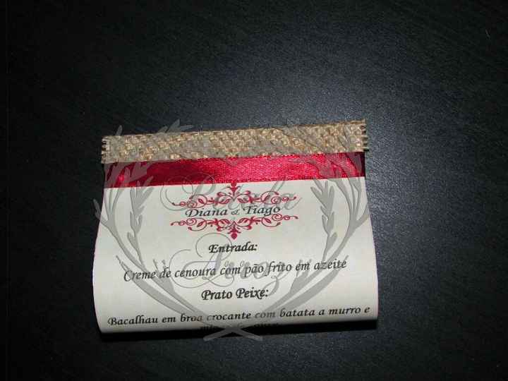  Menu para o copo de água - 1