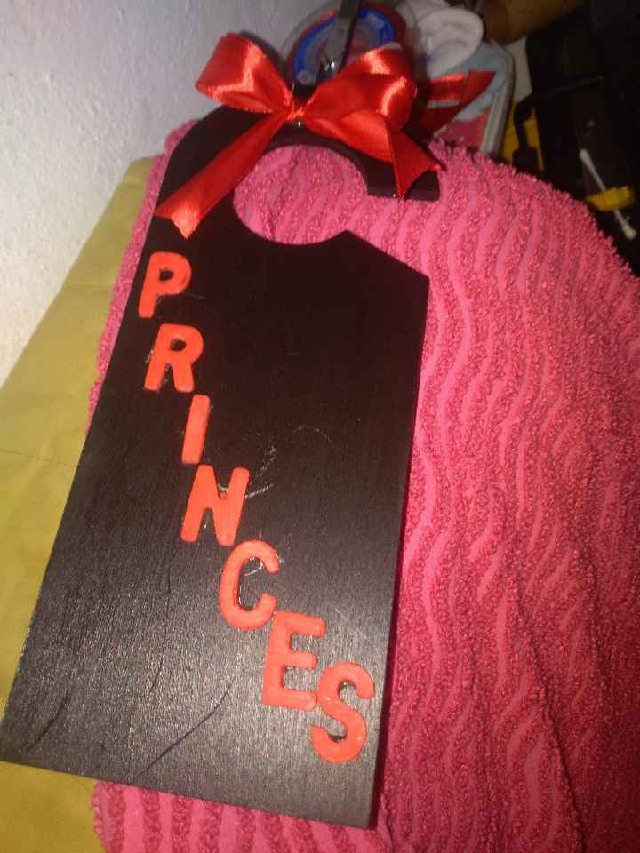  Plaquinha porta princesa, quase ✔️ fotos do 2° vestido ✔️ - 1