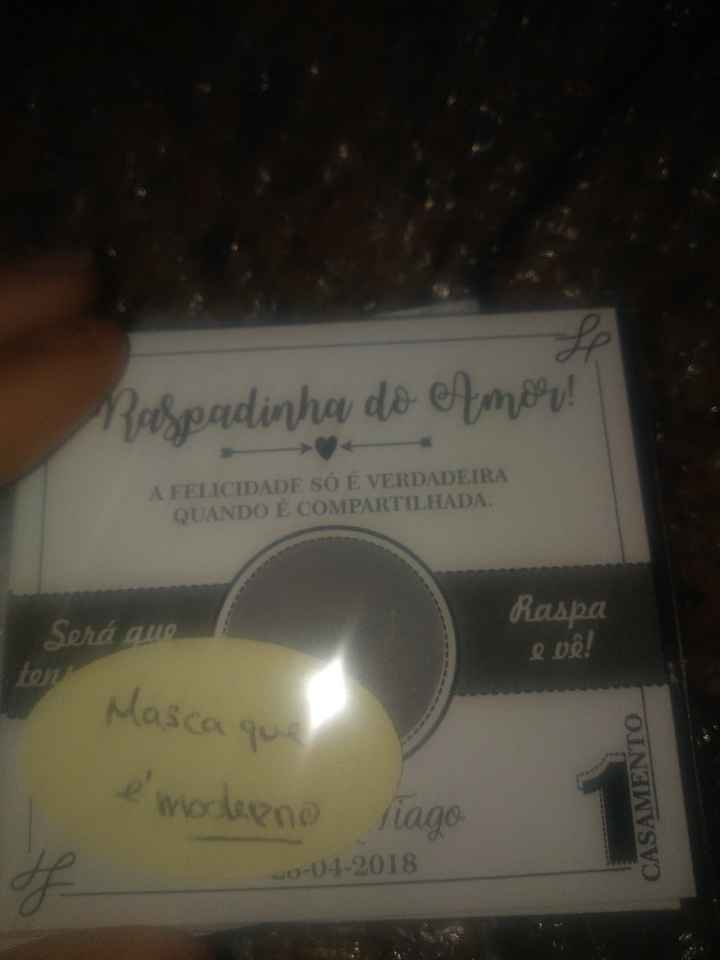 Acabaram de chegar o resto das raspadinhas - 1