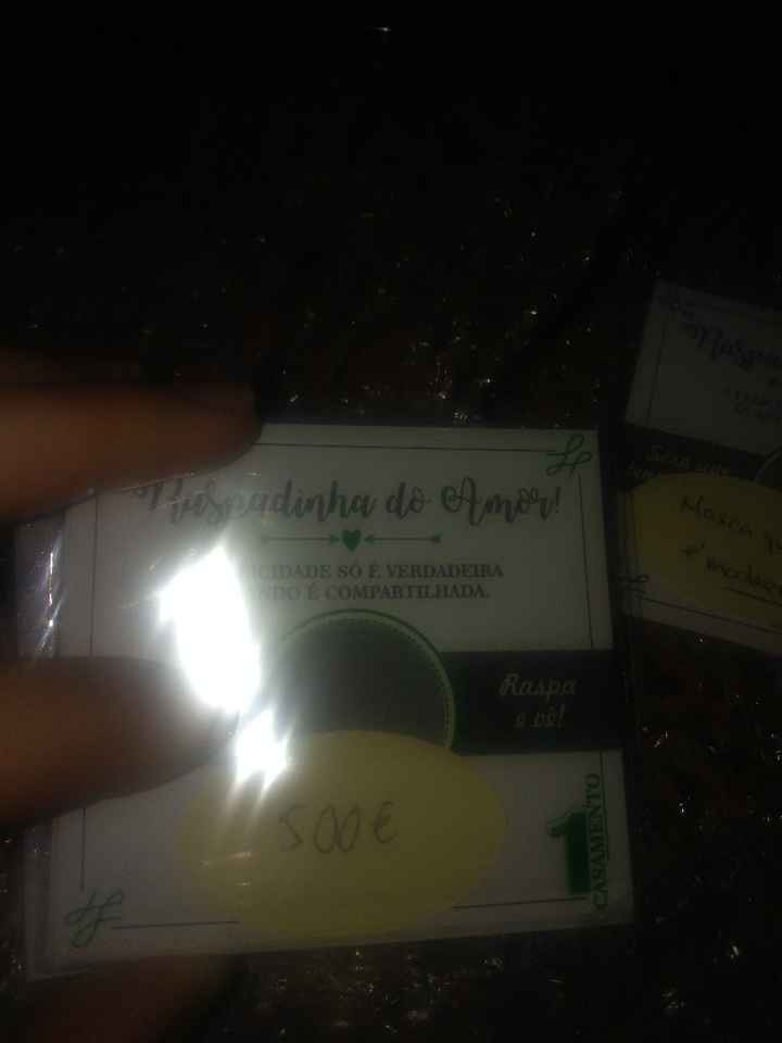 Acabaram de chegar o resto das raspadinhas - 2