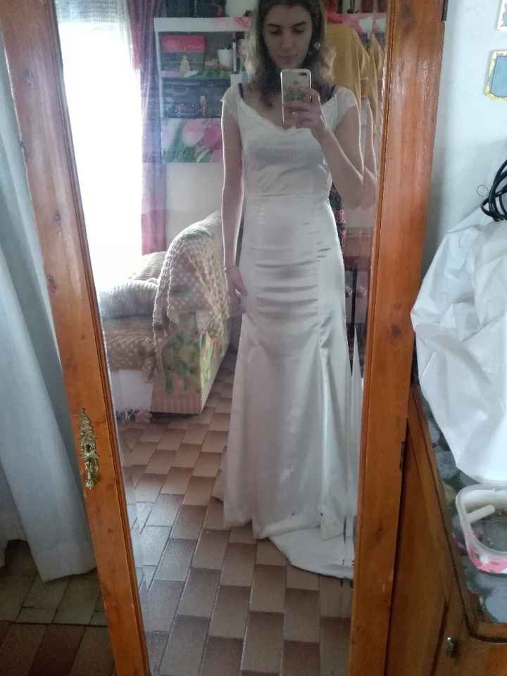 Prova do vestido está quase quase ✔️ - 1