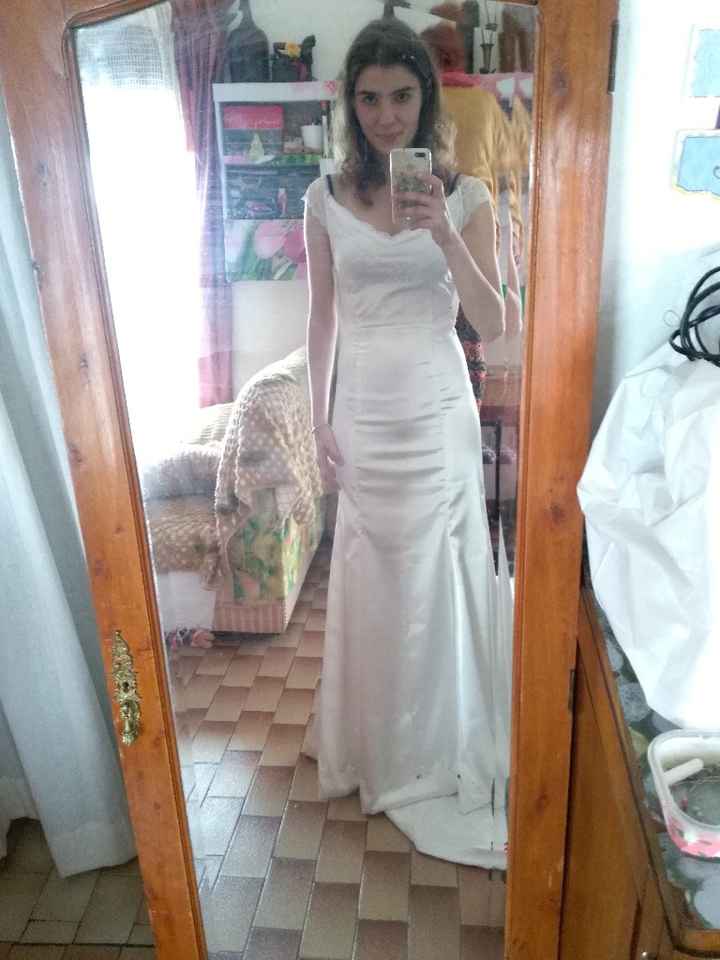 Prova do vestido está quase quase ✔️ - 2