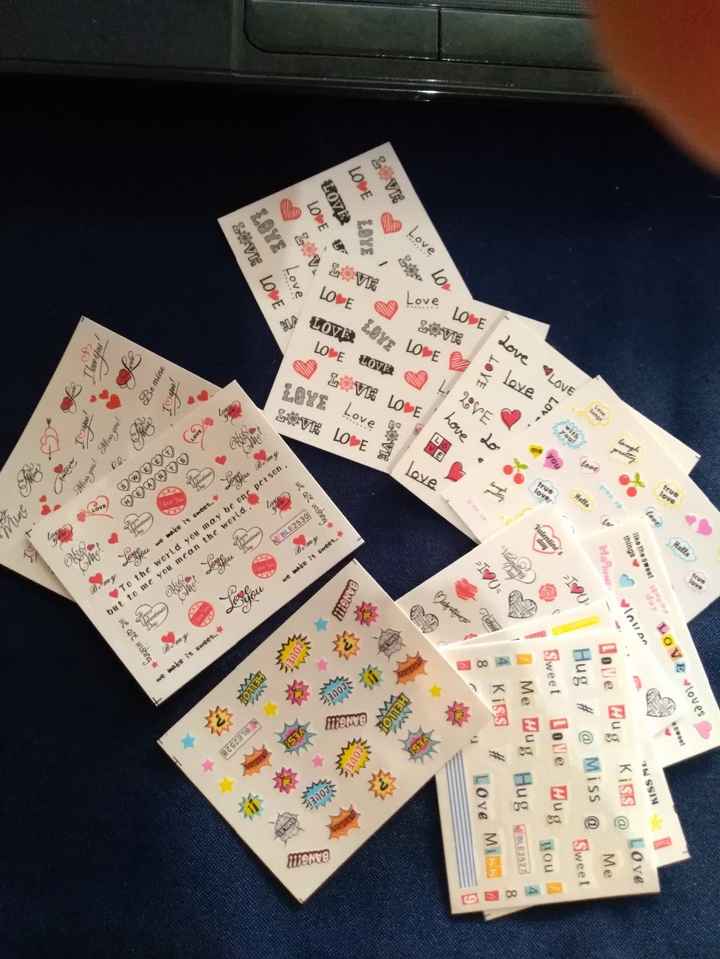 stickers unhas