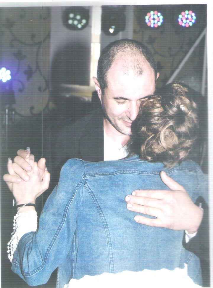 Adoro esta foto com o meu pai na dança com o pai