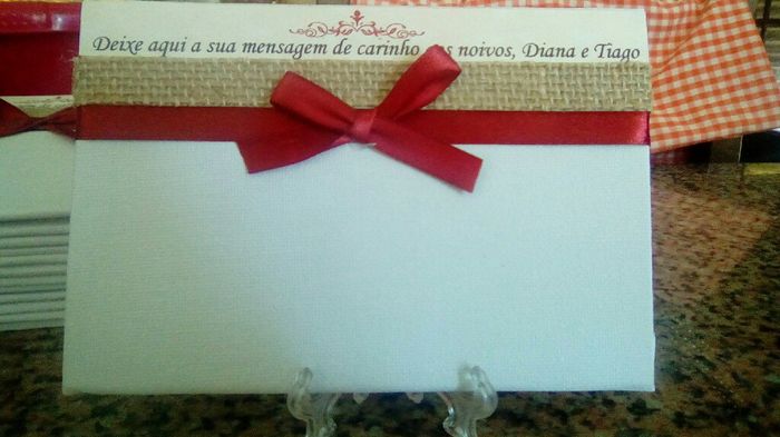 Mini telas de honra checks - 2