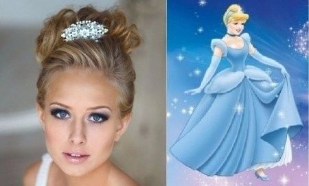 o penteado - Cinderela