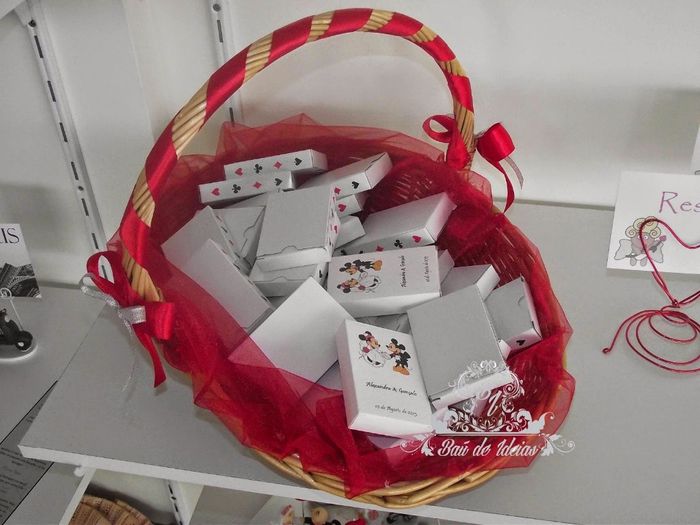Decoração da cesta