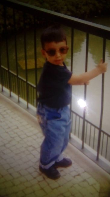 Tiago com 3 anos