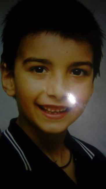 Tiago com 7 anos