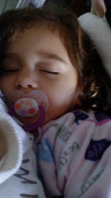 Matilde com 3 anos