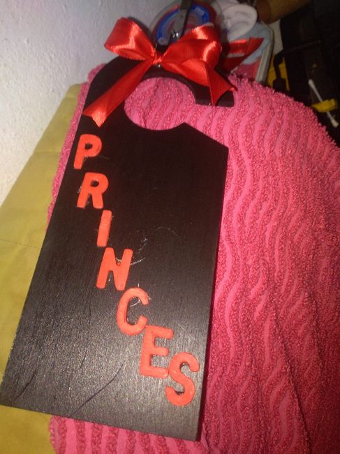  Plaquinha porta princesa, quase ✔️ fotos do 2° vestido ✔️ - 1