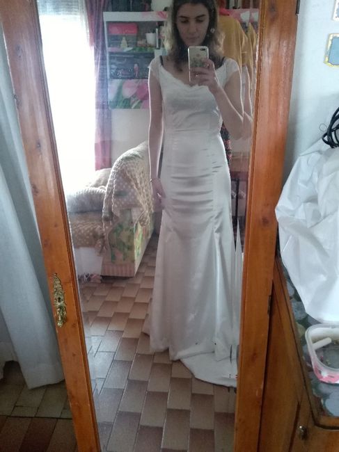 Prova do vestido está quase quase ✔️ - 1