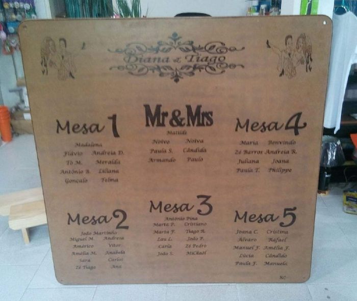 Dia de correrias e episódio 8 do seating plan - 1