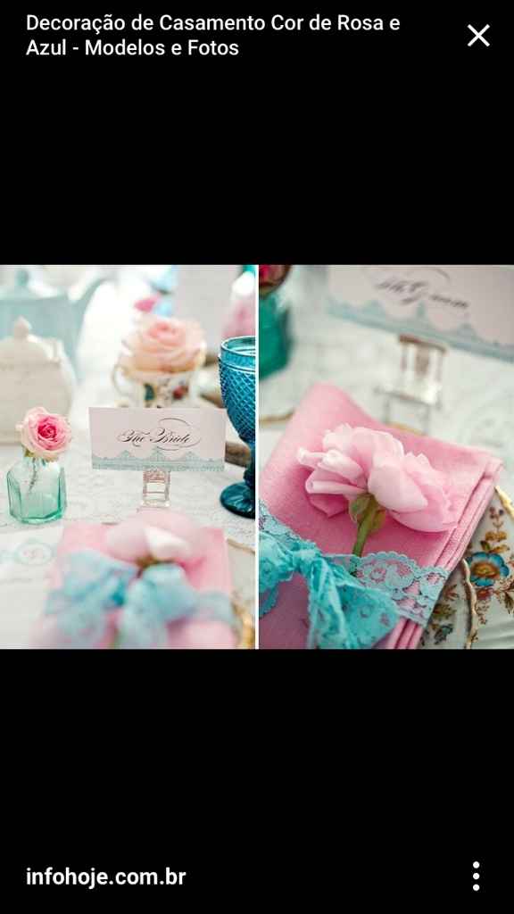 Cores do vosso casamento - 1