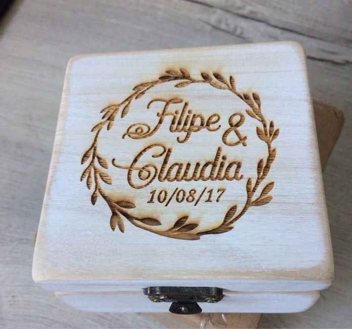 Os nossos flûtes e caixa das alianças - 2