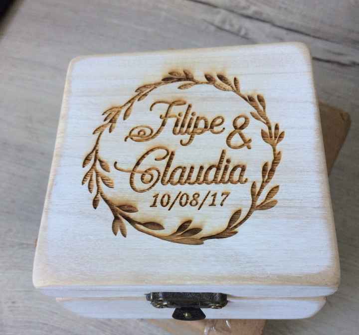 Os nossos flûtes e caixa das alianças - 2