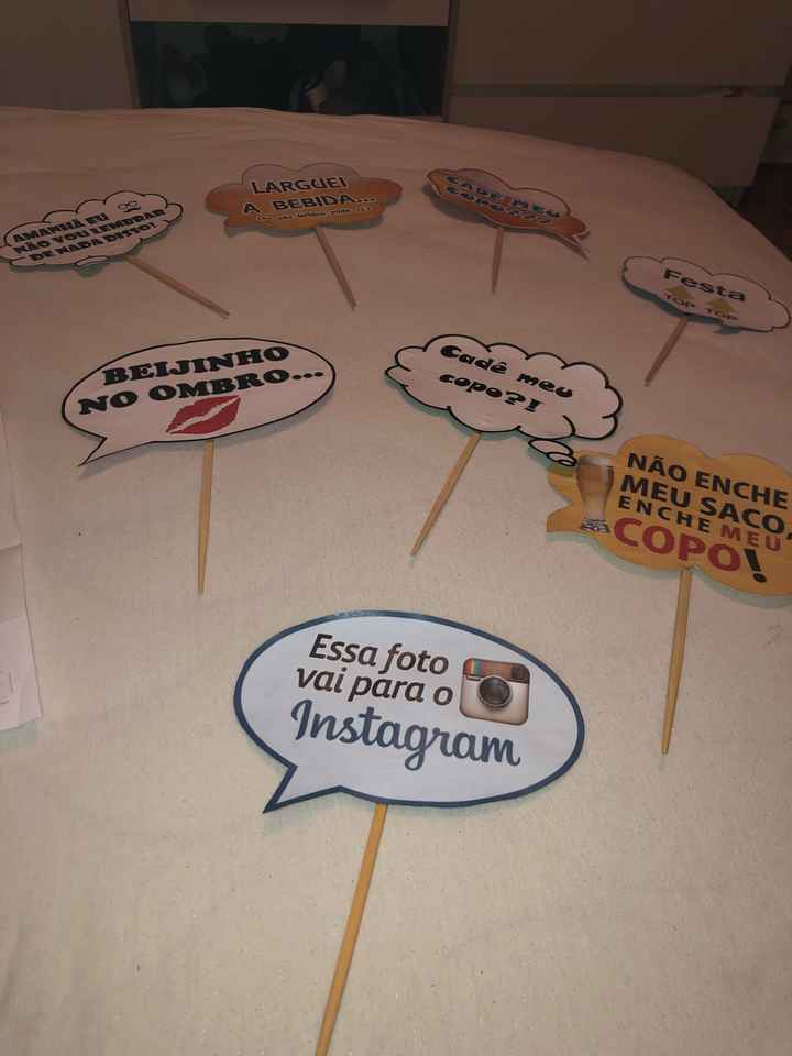 Plaquinhas para casamento - 1