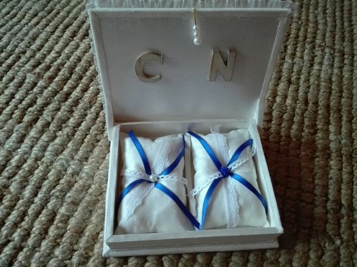 Porta alianças check :) - 2