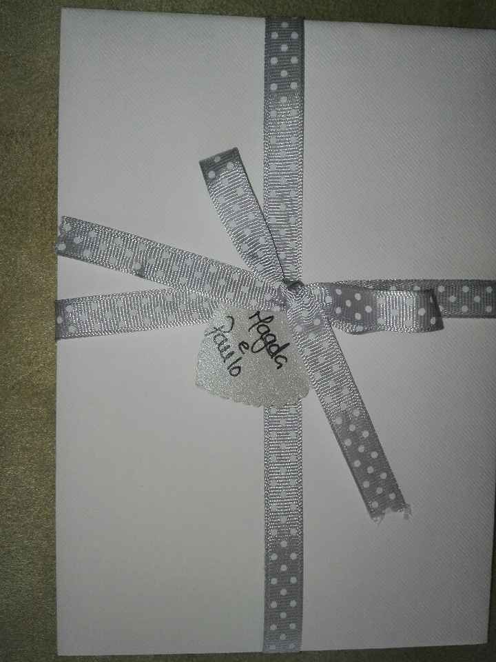 O nosso convite casamento e batizado - 2