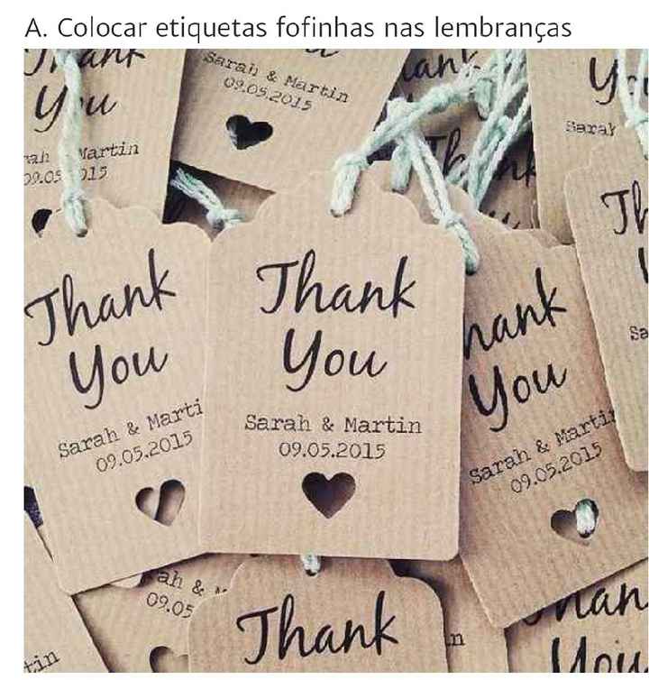 5 maneiras de agradecer aos teus convidados! 😍 - 1