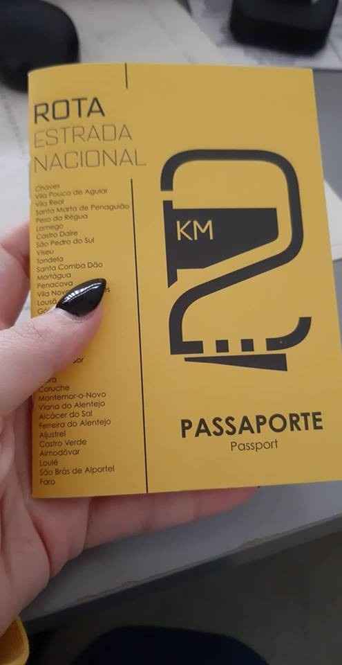 Este é o passaporte: