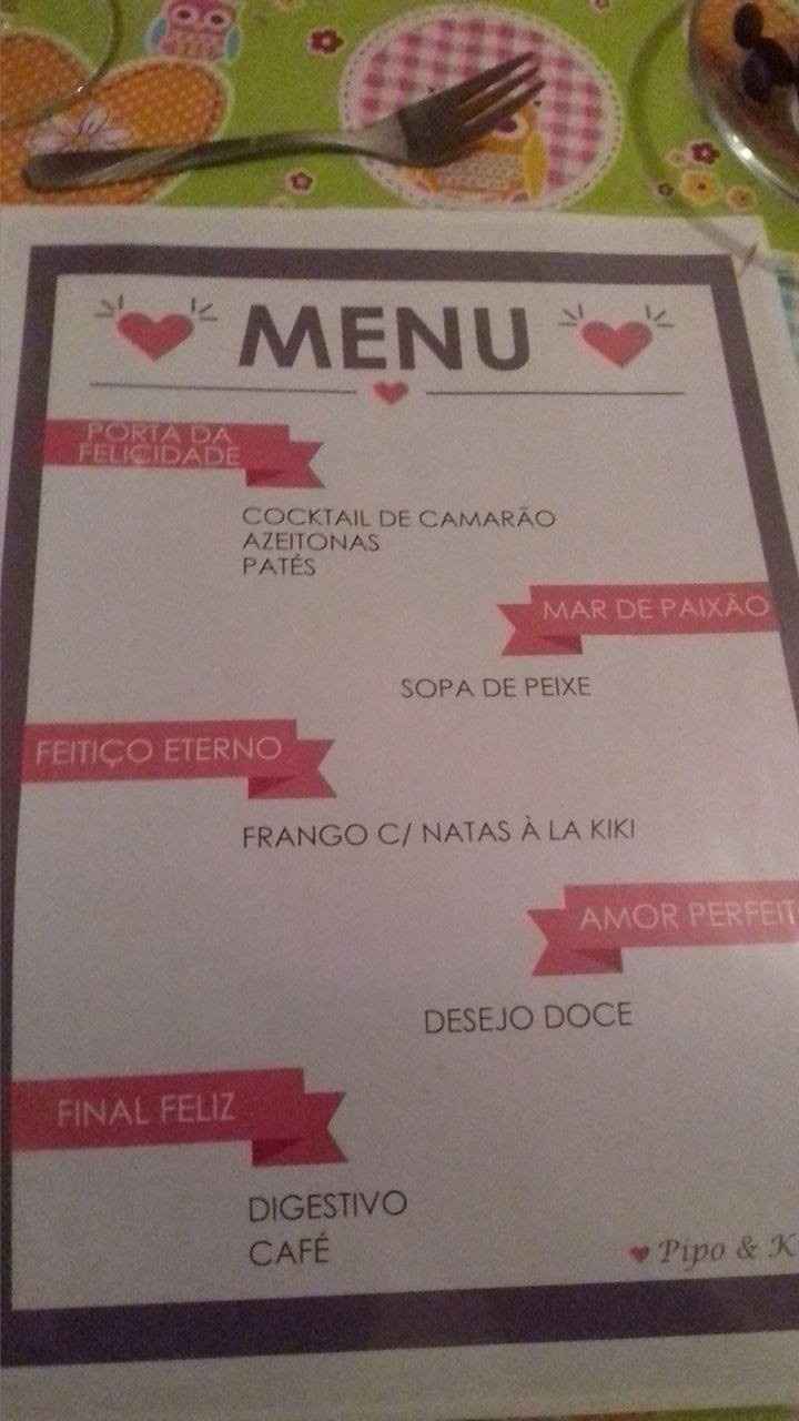 Menu: